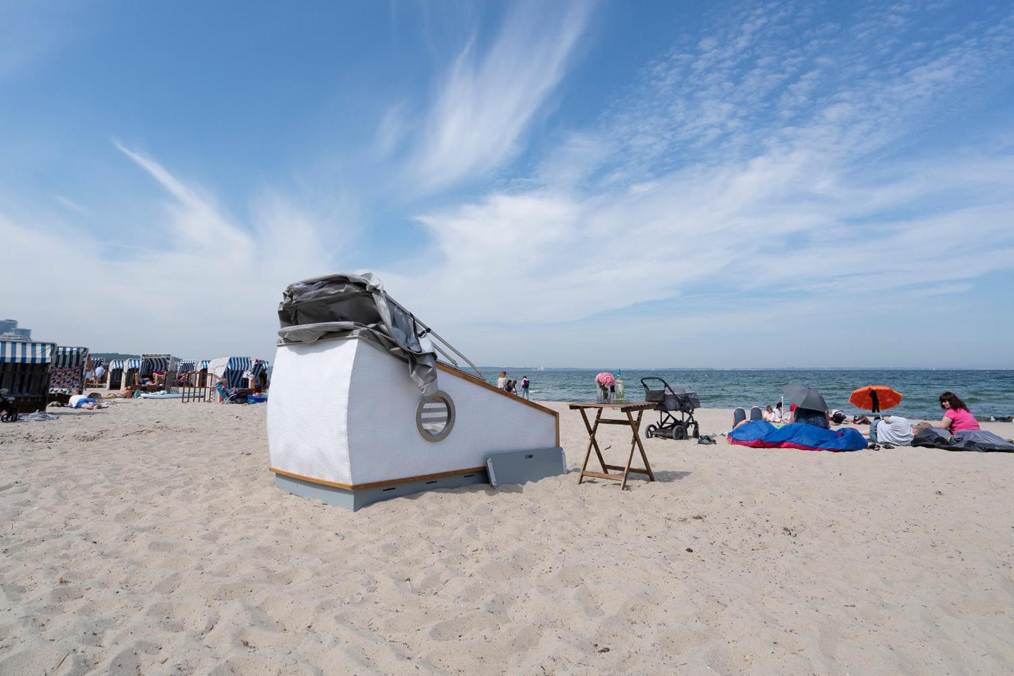 Schlafstrandkorb Nr 6 Timmendorfer Strand