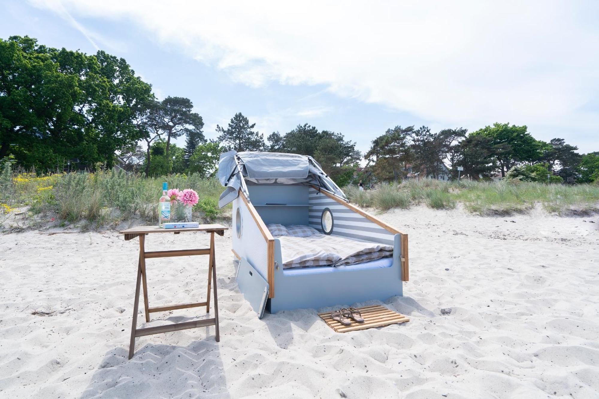 Luxury tent Schlafstrandkorb Nr 6