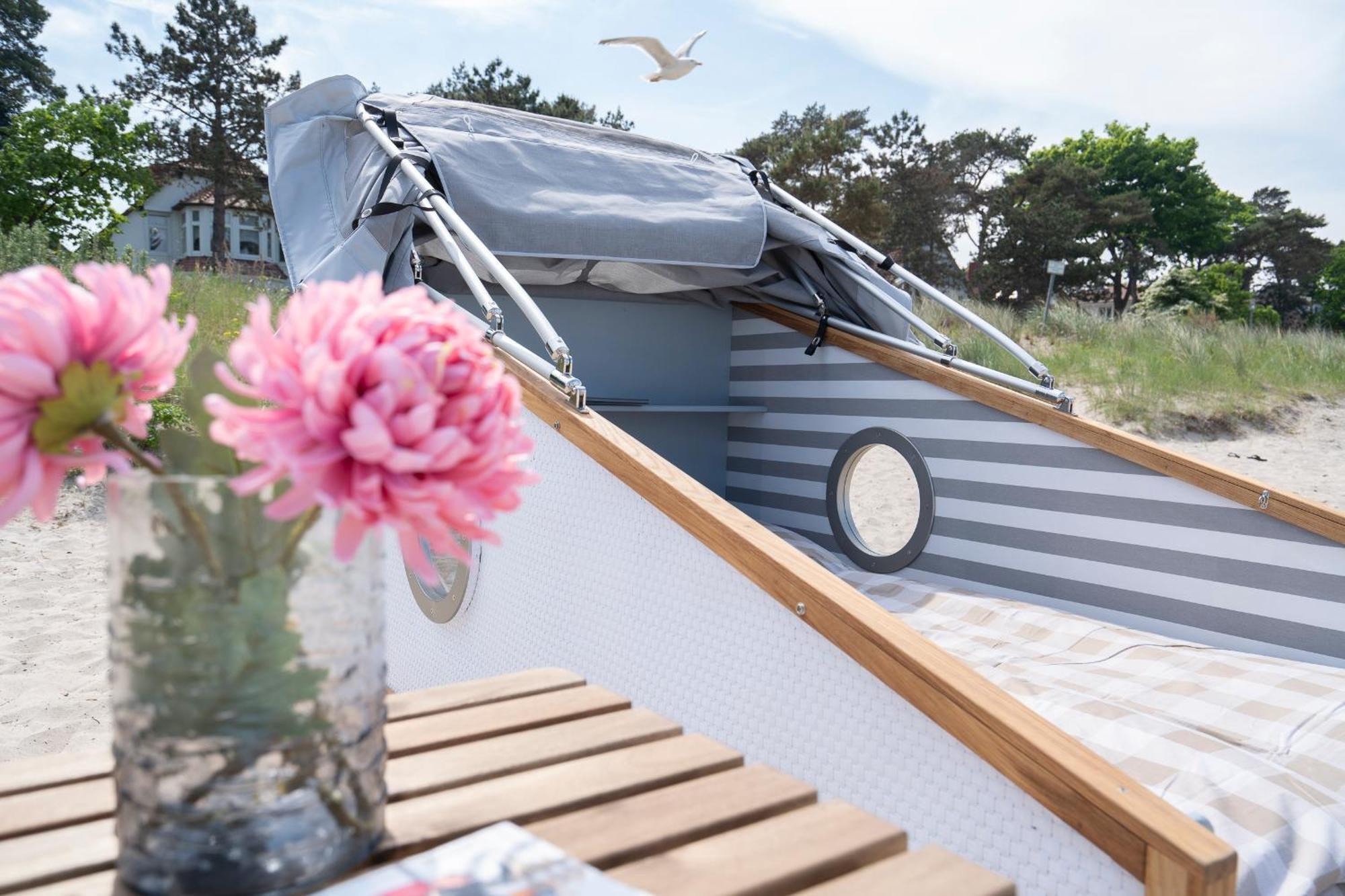 Luxury tent Schlafstrandkorb Nr 6 *